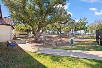 Gated dog park